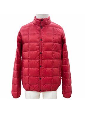 Moncler Genius 3 Hotz Logo Print Down Jacket Red 1 with Patch